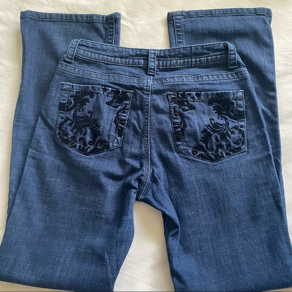 Lee Slender Secret Jeans with Black Velvet